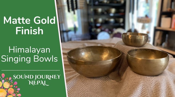 Traditional Himalayan Singing Bowls